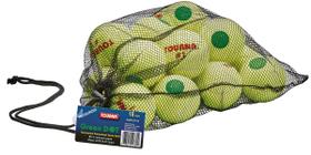 Bolas de tênis TOURNA Green Dot Low Compression x18