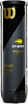 Bolas de tênis WILSON US Open Extra Duty em lata única (4 bolas) Bolas de tênis WILSON US Open Extra Duty em lata única (4 bolas)