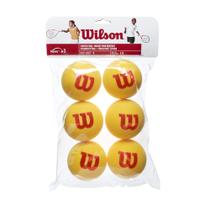 Bolas de tênis WILSON Youth Starter Foam, pacote de 6 bolas Bolas de tênis WILSON Youth Starter Foam, pacote de 6 bolas