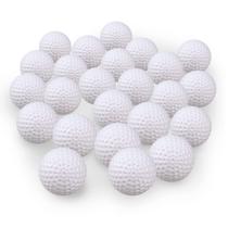 Bolas de treino de golfe KOFULL Hollow Plastic 50 unidades brancas Bolas de treino de golfe KOFULL Hollow Plastic 50 unidades brancas