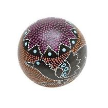 Bolas decorativas de madeira- passaro Bolas decorativas de madeira- passaro