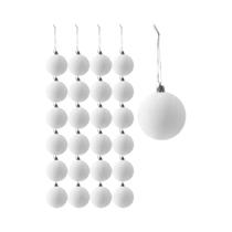 Bolas Decorativas De Natal Em Veludo Vermelho Vinho Vintage 6cm 12/24 Peças Decorações Penduradas