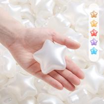 Bolas Estrella TRENDPLAY 100 piezas Perla Blanca 6 cm Plástico No Tóxico Bolas Estrella TRENDPLAY 100 piezas Perla Blanca 6 cm Plástico No Tóxico