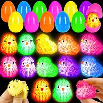 Bolas LED Puffer Balls recheadas com ovos de páscoa, pacote com 12 Govetom Bolas LED Puffer Balls recheadas com ovos de páscoa, pacote com 12 Govetom