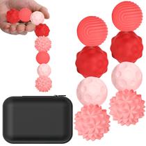 Bolas magnéticas Fidget Balls BUSOHA Silicone Stress Relief, pacote com 8