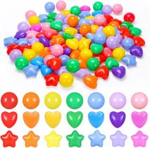 Bolas para Piscina de Pelotas Heopeis Estrella 200 unidades Plástico para Niños pequeños