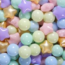 Bolas para Piscina de Pelotas STARBOLO Macaron Océano 200 piezas para Niños Pequeños