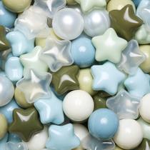Bolas para Piscina de Pelotas TRENDPLAY 500pcs Formas de Estrella y Redondas