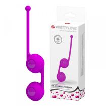 Bolas Para Pompoar com Esferas Removíveis - PRETTY LOVE KEGEL TIGHTEN UP III - Sex shop