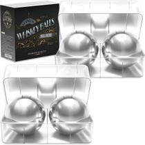 Bolas para whisky G & J's Finest de aço inoxidável 55 mm, 4 unidades Bolas para whisky G & J's Finest de aço inoxidável 55 mm, 4 unidades