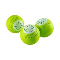 Bolas Removedoras De Odor Para Geladeira, Conjunto Com 3 Peças, Desodorizante De Carvão Ativado Para Bolas Removedoras De Odor Para Geladeira, Conjunto Com 3 Peças, Desodorizante De Carvão Ativado Para