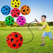 Bolas Saltitantes Espacial de Borracha Formato Lunar Kit 3 Unidades