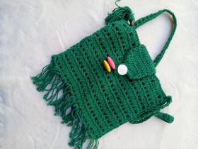 Bolça de crochê em algodão 100% Bolça de crochê em algodão 100%