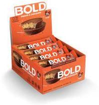 BOLD BAR (Cx 12 un de 60g) Bold Snacks - Paçoca e Chocolate