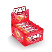 Bold Crunch Display (12 unid. 50g) - Sabor: Morango com Chantilly