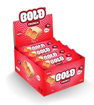 Bold Crunch Sabor Morango e Chantilly de 50g c/15g de Proteina Display de 12 unidades Bold Bar