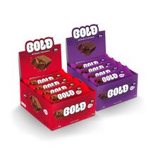 BOLD Snacks barra de proteína - Bombom Crocante + Brownie e Crispies(2 Caixas C/ 12 unid.) BOLD Snacks barra de proteína - Bombom Crocante + Brownie e Crispies(2 Caixas C/ 12 unid.)