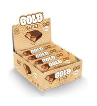 Bold Thin Barrinha Sabor Caramelo Cx 12 Un Bold Snacks