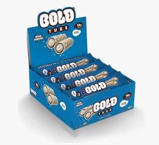 Bold Tube Barrinha Sabor Cookies e Cream Cx 12 Un Bold Snacks