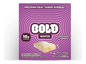 Bold Wafer Display (12 unid. 40g) - Sabor: Chocolate Branco Bold Wafer Display (12 unid. 40g) - Sabor: Chocolate Branco