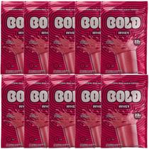 Bold Whey - 10 Sachês 30g Mousse de Morango - Bold