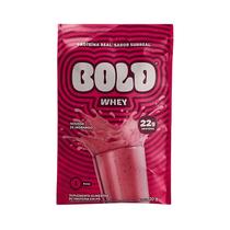 Bold Whey Mousse de Morango 22g Proteína - Sachê 10 unidades 30g