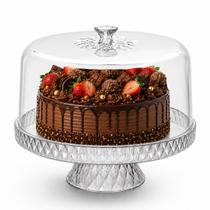Boleira Acrílica Alta Com Tampa E Pé Porta Bolo Prato Torta Prato Para Bolo Com Tampa Boleira Acrílica Alta Com Tampa E Pé Porta Bolo Prato Torta Prato Para Bolo Com Tampa