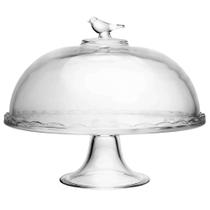 Boleira Bird de Vidro com Tampa 30cm - Wolff