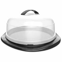 Boleira C/ Tampa, Alça e Trava Redonda Resistente Gourmet Bolo Design Prático Nitron Boleira C/ Tampa, Alça e Trava Redonda Resistente Gourmet Bolo Design Prático Nitron