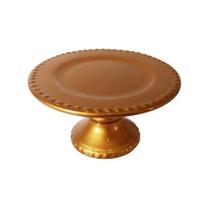 Boleira Cerâmica Festa Aniversário Suporte Doce Cupcake 19cm