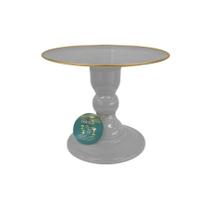 Boleira - Cinza com Filete - Só Boleiras - Rizzo Balões Boleira - Cinza com Filete - Só Boleiras - Rizzo Balões