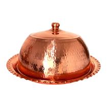 Boleira Cloche De Cobre Puro Classic Com Cúpula