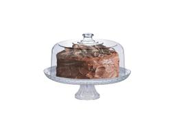 Boleira Com Base De Vidro E Tampa De Acrílico