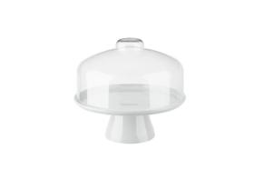 Boleira Com Cúpula Coza Cake Média Ø 25 cm Branco