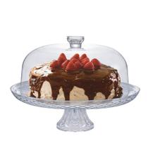 Boleira com Tampa e Pé de Vidro Ruvolo Home Special.