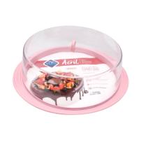 Boleira com Tampa Plástico Rose Boleira com Tampa Plástico Rose