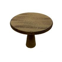 Boleira Cone de Madeira - Amadeirado - 1 unidade - Rizzo