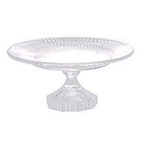 Boleira de Cristal Travessa Para Bolo Transparente Renaissance - Lyor Boleira de Cristal Travessa Para Bolo Transparente Renaissance - Lyor