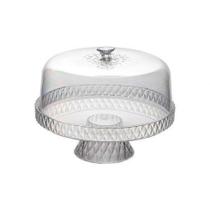 Boleira De Plástico Alta Cristal Glamour - Plasútil Boleira De Plástico Alta Cristal Glamour - Plasútil