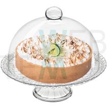 Boleira de Vidro com Pé e Tampa Pluma Vitazza Prato 32cm para Bolo, Doce, Sobremesa, Decoração, Organização, Mesa Posta Elegante e Sustentável Boleira de Vidro com Pé e Tampa Pluma Vitazza Prato 32cm para Bolo, Doce, Sobremesa, Decoração, Organização, Mesa Posta Elegante e Sustentável