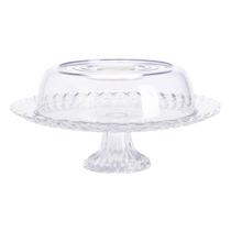 Boleira de Vidro com Tampa Confit CV244787 32cm Cazza Boleira de Vidro com Tampa Confit CV244787 32cm Cazza