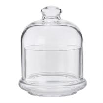 Boleira de Vidro com Tampa Cúpula Pasabahçe Basic 32cm 96814