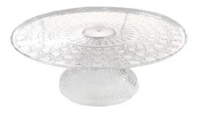 Boleira LapidadaTransparente 30cm Acrílica