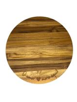 Boleira O Amor mora aqui de Madeira Teca