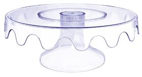 Boleira Plástica 32X12Cm Transparente Tasil Boleira Plástica 32X12Cm Transparente Tasil