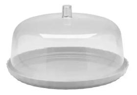 Boleira Porta Bolo Doces Cupcake Com Tampa Para Festa 30Cm Boleira Porta Bolo Doces Cupcake Com Tampa Para Festa 30Cm