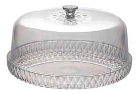 Boleira Porta Bolo Em Acrílico Com Tampa Glamour Boleira Porta Bolo Em Acrílico Com Tampa Glamour