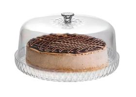 Boleira Porta Bolos E Tortas Glamour Mesa Posta Transparente