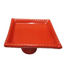 Boleira Quadrada de Cerâmica: Elegância e Praticidade para Sua Mesa! Boleira Quadrada de Cerâmica: Elegância e Praticidade para Sua Mesa!