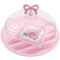 Boleira Redonda 32CM Plastica Decor Cores Sortidas - 140198 - Clink